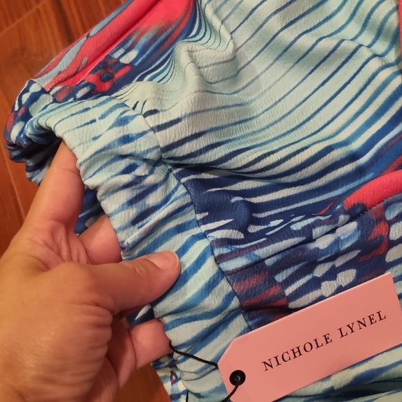 Nichole Lynel Body Scan 2 Piece Set Blue Size Medium - Picture 6 of 13